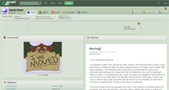 Desktop Screenshot of banjo-bear.deviantart.com