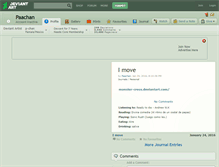 Tablet Screenshot of paachan.deviantart.com