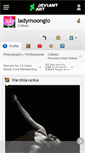 Mobile Screenshot of ladymoonglo.deviantart.com