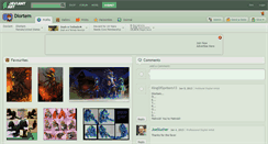 Desktop Screenshot of diortem.deviantart.com