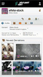 Mobile Screenshot of efete-stock.deviantart.com