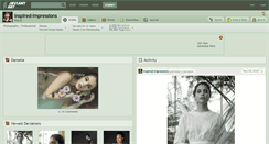 Desktop Screenshot of inspired-impressions.deviantart.com