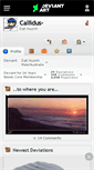 Mobile Screenshot of callidus-.deviantart.com
