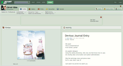 Desktop Screenshot of clever-idea.deviantart.com