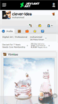 Mobile Screenshot of clever-idea.deviantart.com