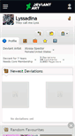 Mobile Screenshot of lyssadina.deviantart.com