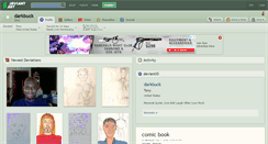 Desktop Screenshot of darkbuck.deviantart.com