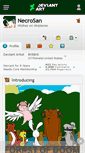 Mobile Screenshot of necrosan.deviantart.com