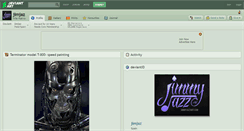 Desktop Screenshot of jimjaz.deviantart.com
