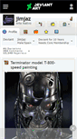 Mobile Screenshot of jimjaz.deviantart.com