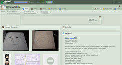 Desktop Screenshot of miyu-samaccs.deviantart.com
