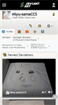 Mobile Screenshot of miyu-samaccs.deviantart.com