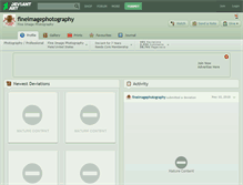 Tablet Screenshot of fineimagephotography.deviantart.com
