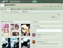 Tablet Screenshot of bikuki-eldarion.deviantart.com