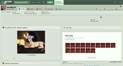 Desktop Screenshot of monika36.deviantart.com