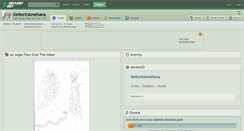 Desktop Screenshot of keitorinamehana.deviantart.com