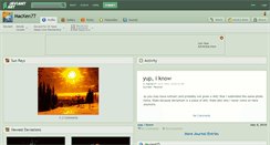 Desktop Screenshot of macken77.deviantart.com