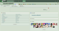 Desktop Screenshot of duskydiamondbladez6.deviantart.com