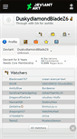 Mobile Screenshot of duskydiamondbladez6.deviantart.com