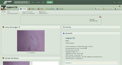 Desktop Screenshot of magnus126.deviantart.com