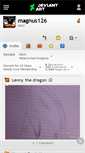 Mobile Screenshot of magnus126.deviantart.com