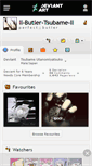 Mobile Screenshot of ll-butler-tsubame-ll.deviantart.com