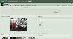 Desktop Screenshot of curlyjay.deviantart.com