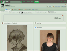 Tablet Screenshot of gadani13.deviantart.com