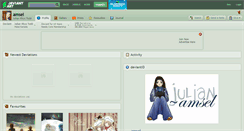 Desktop Screenshot of amsel.deviantart.com