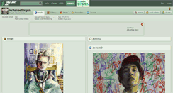 Desktop Screenshot of mrreneettirgam.deviantart.com