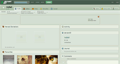 Desktop Screenshot of india0.deviantart.com
