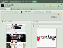 Tablet Screenshot of dwukropekde.deviantart.com