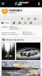 Mobile Screenshot of madesignz.deviantart.com