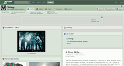 Desktop Screenshot of ofwings.deviantart.com