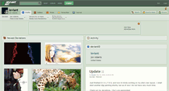 Desktop Screenshot of leviant.deviantart.com