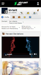 Mobile Screenshot of leviant.deviantart.com