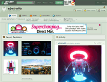 Tablet Screenshot of adjustreality.deviantart.com