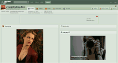 Desktop Screenshot of evangelinebreedlove.deviantart.com