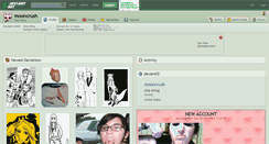 Desktop Screenshot of mooncrush.deviantart.com