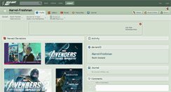 Desktop Screenshot of marvel-freshman.deviantart.com