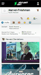 Mobile Screenshot of marvel-freshman.deviantart.com