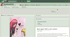 Desktop Screenshot of narutokyuubiclub.deviantart.com