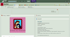 Desktop Screenshot of missteek.deviantart.com