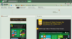 Desktop Screenshot of dncube.deviantart.com