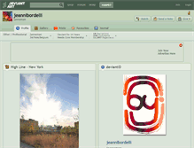 Tablet Screenshot of jeannibordelli.deviantart.com