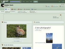 Tablet Screenshot of galder-gunn.deviantart.com