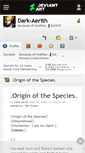 Mobile Screenshot of dark-aerith.deviantart.com