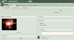 Desktop Screenshot of beejam.deviantart.com