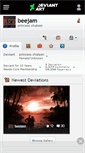 Mobile Screenshot of beejam.deviantart.com