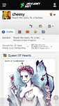Mobile Screenshot of cheesy.deviantart.com